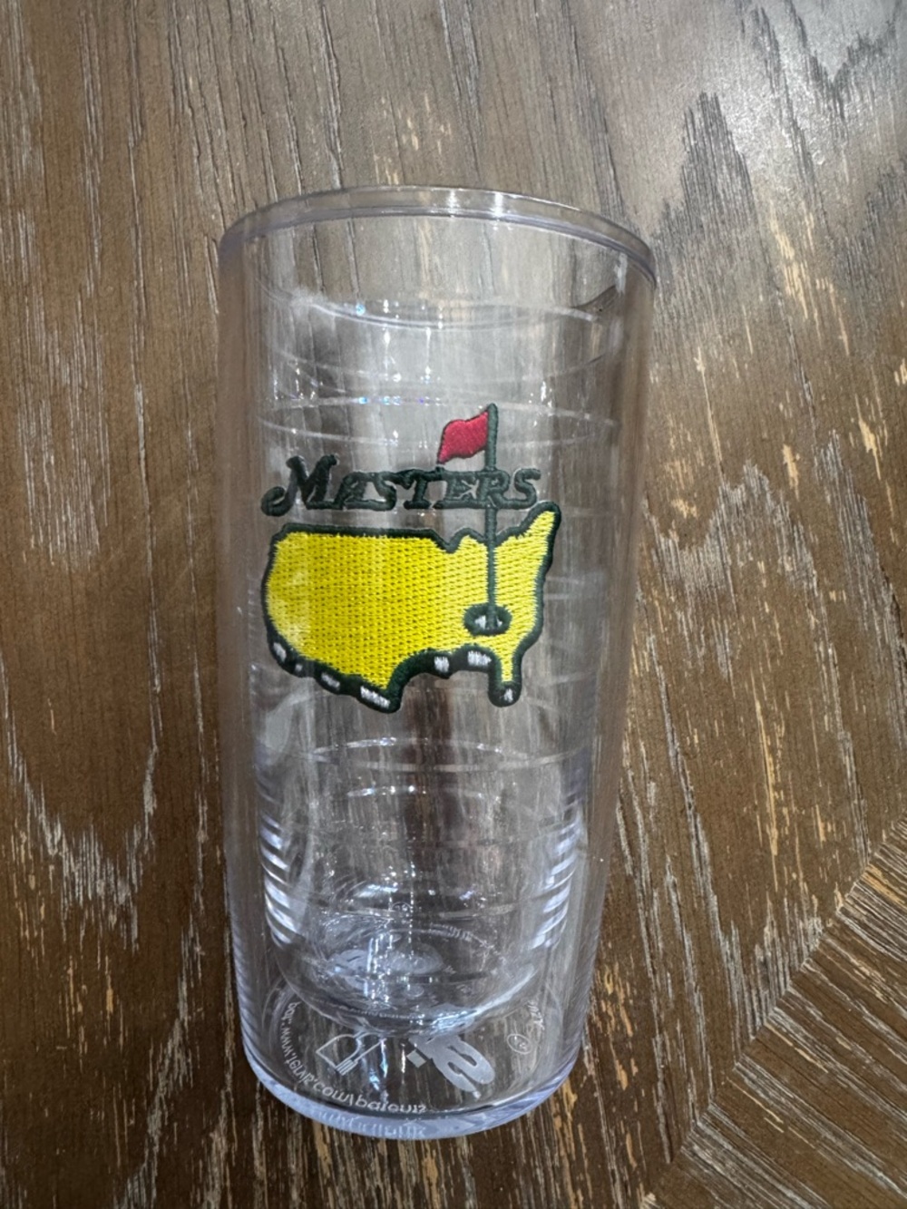 Masters Tournament Yellow Logo Tervis Tumbler Brand New no tags